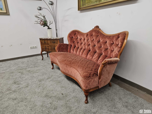  Rokoko stiliaus trivietė sofa
