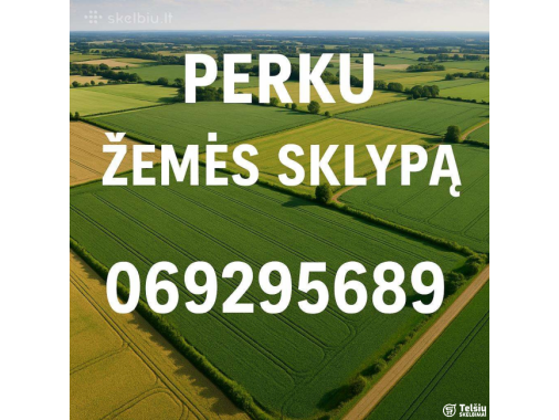  Perku ariama žeme ir pievas