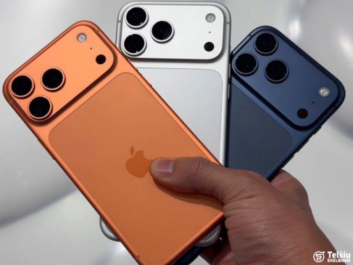 Įsigykite naujus „Apple iPhone“, „Samsung 