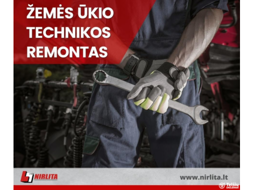  Žemės ūkio technikos variklių remontas