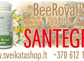 Peržiūrėti skelbimą - Bee Royal™ 90 tabl maisto papildas SANTEGRA