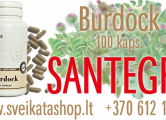 Peržiūrėti skelbimą - Burdock 100 kaps maisto papildas SANTEGRA 