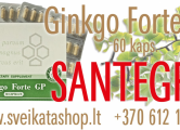 Peržiūrėti skelbimą - Ginkgo Forte GP 60 kaps papildas SANTEGRA